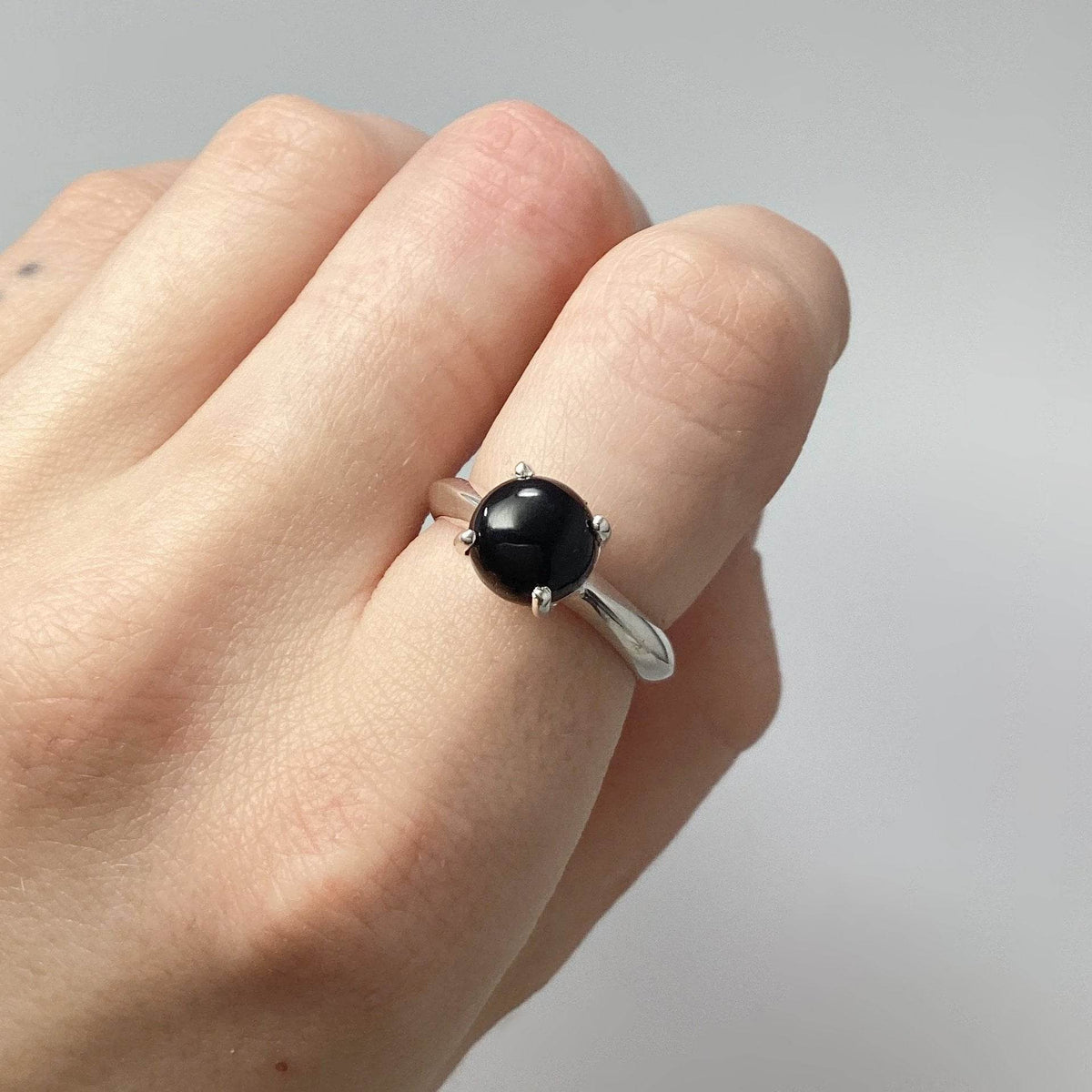 Black Onyx Ring-Rocks and Gems Canada