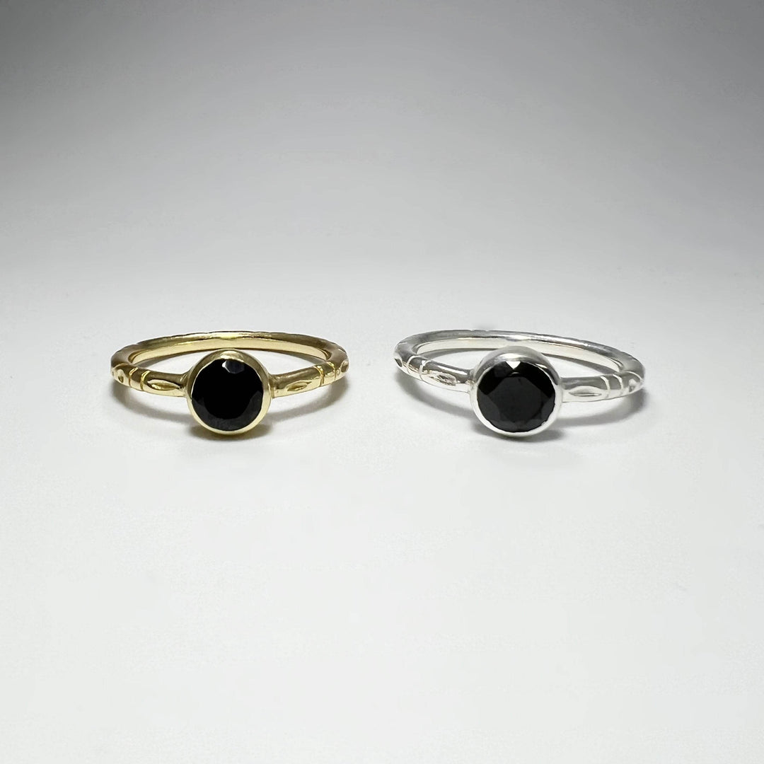 Black Onyx Ring-Rocks and Gems Canada