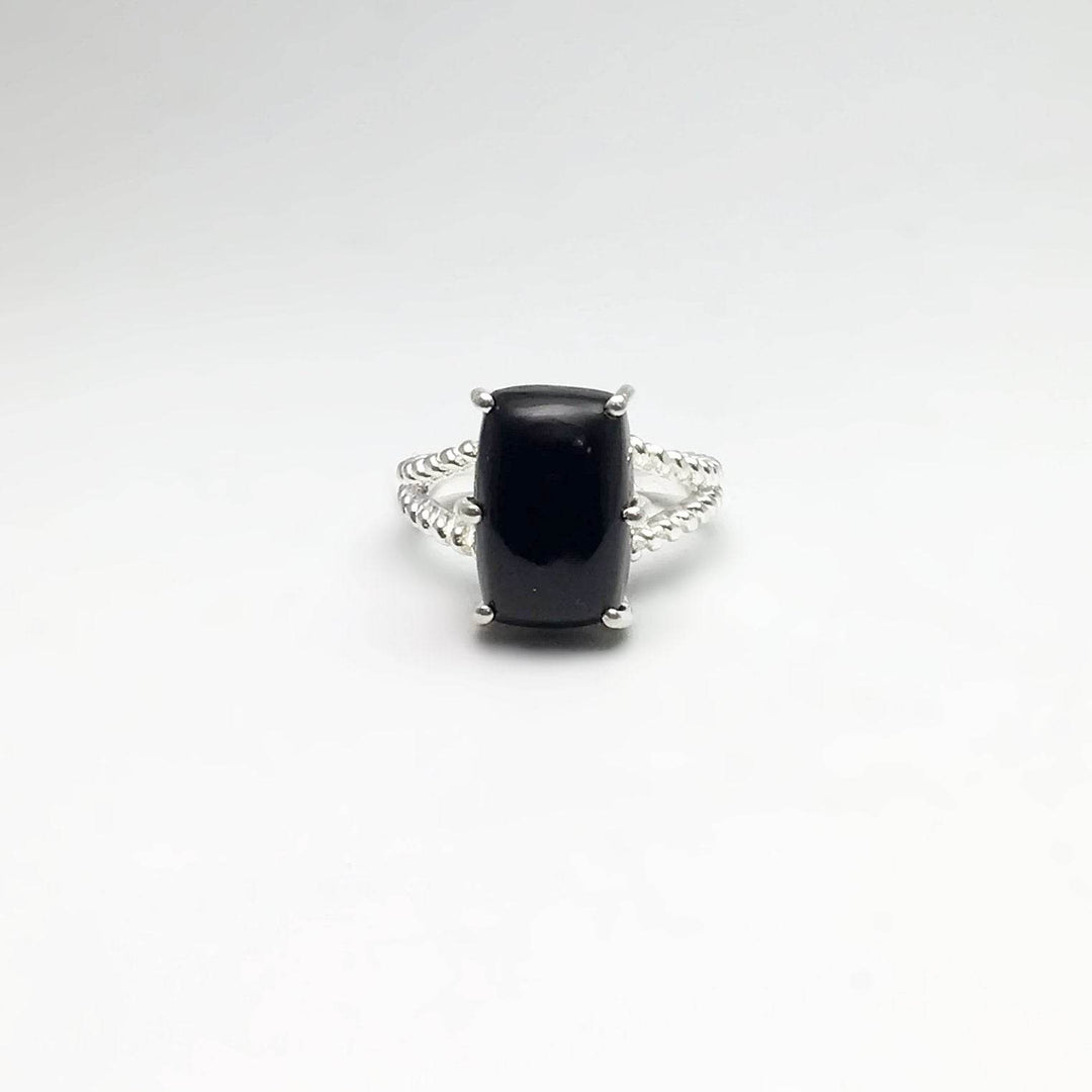 Black Onyx Ring-Rocks and Gems Canada