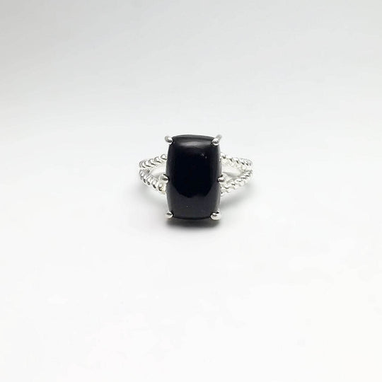 Black Onyx Ring-Rocks and Gems Canada