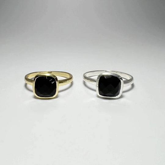 Black Onyx Ring-Rocks and Gems Canada