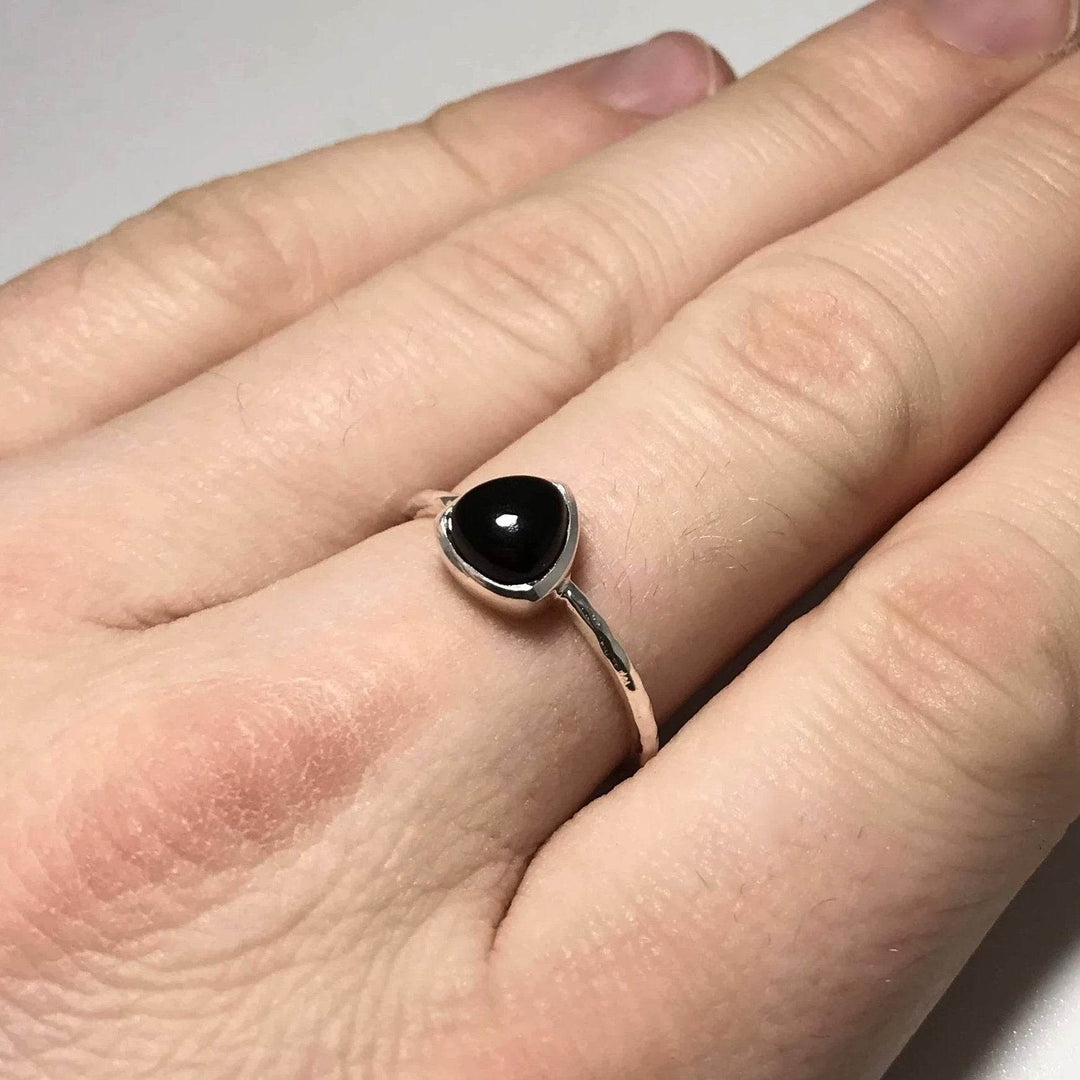 Black Onyx Ring-Rocks and Gems Canada