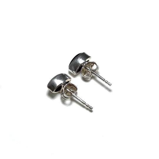 Black Onyx Stud Earrings-Rocks and Gems Canada