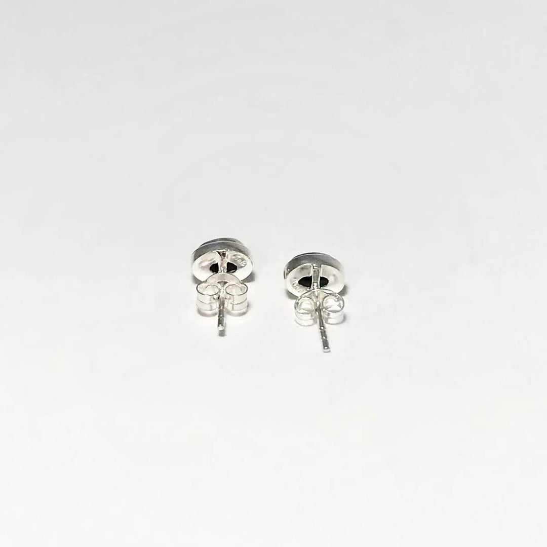 Black Onyx Stud Earrings-Rocks and Gems Canada