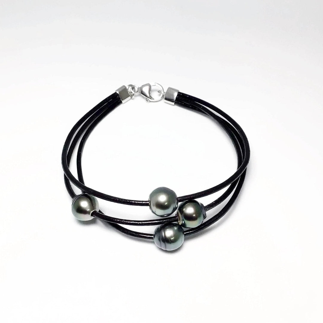 Black Pearl Bracelet-Rocks and Gems Canada