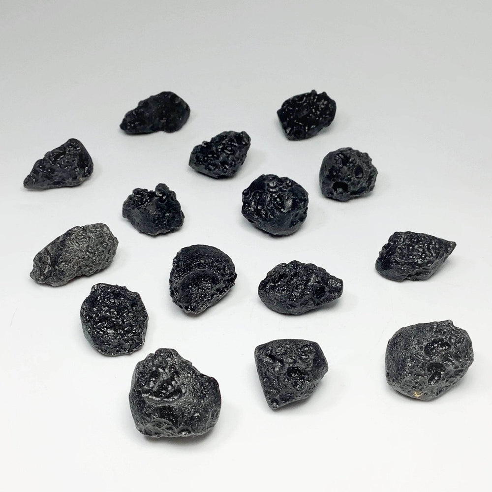 Black Tektite Specimen-Rocks and Gems Canada