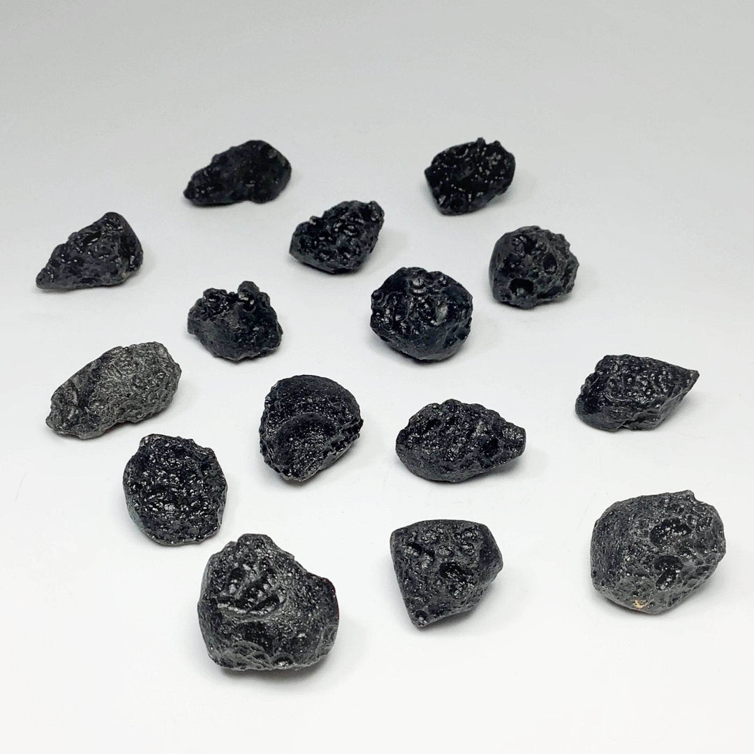 Black Tektite Specimen-Rocks and Gems Canada