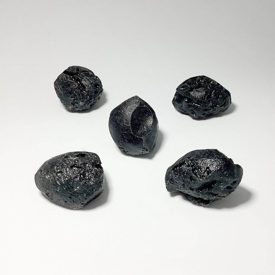 Black Tektite Specimen-Rocks and Gems Canada