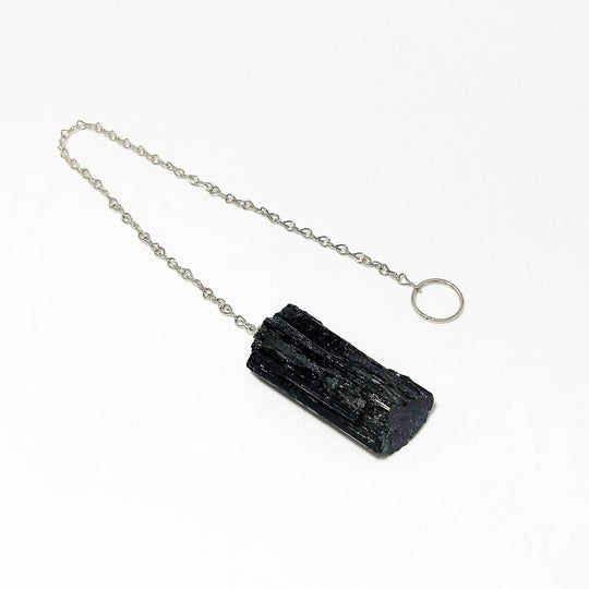Black Tourmaline Pendulum-Rocks and Gems Canada