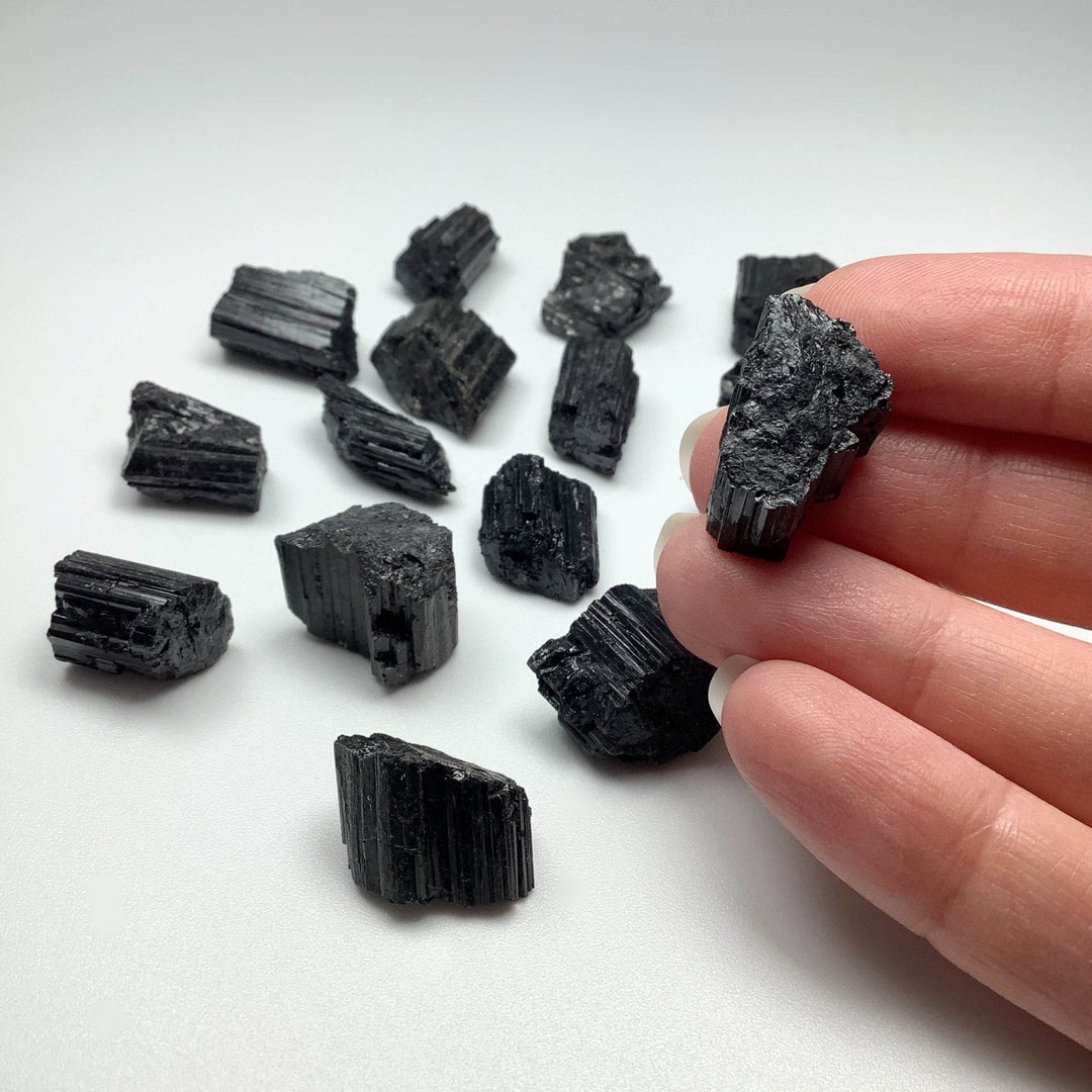 Black Tourmaline Specimen-Rocks and Gems Canada