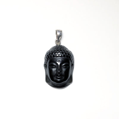 Black Onyx Buddha Pendant