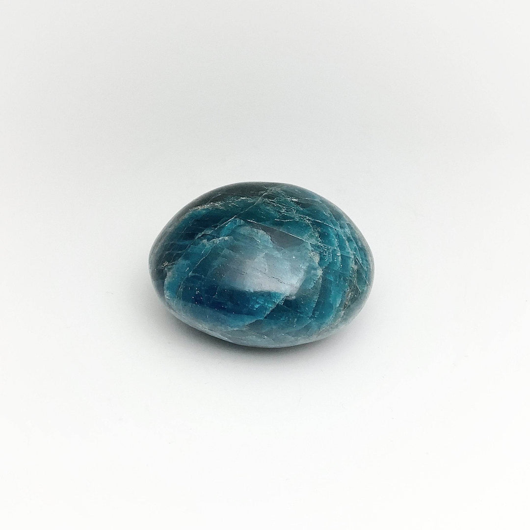 Blue Apatite Tumble-Rocks and Gems Canada