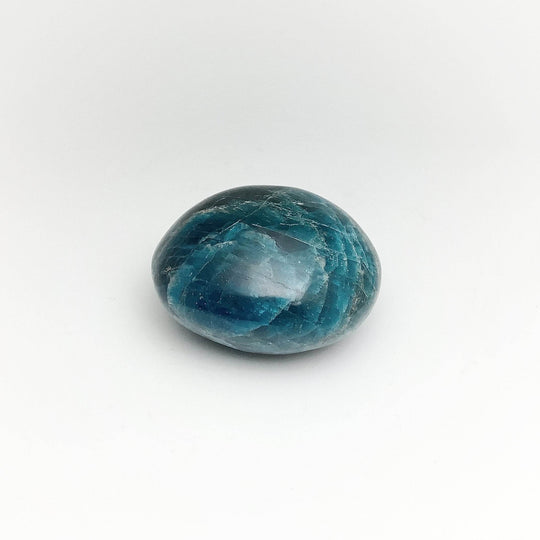 Blue Apatite Tumble-Rocks and Gems Canada
