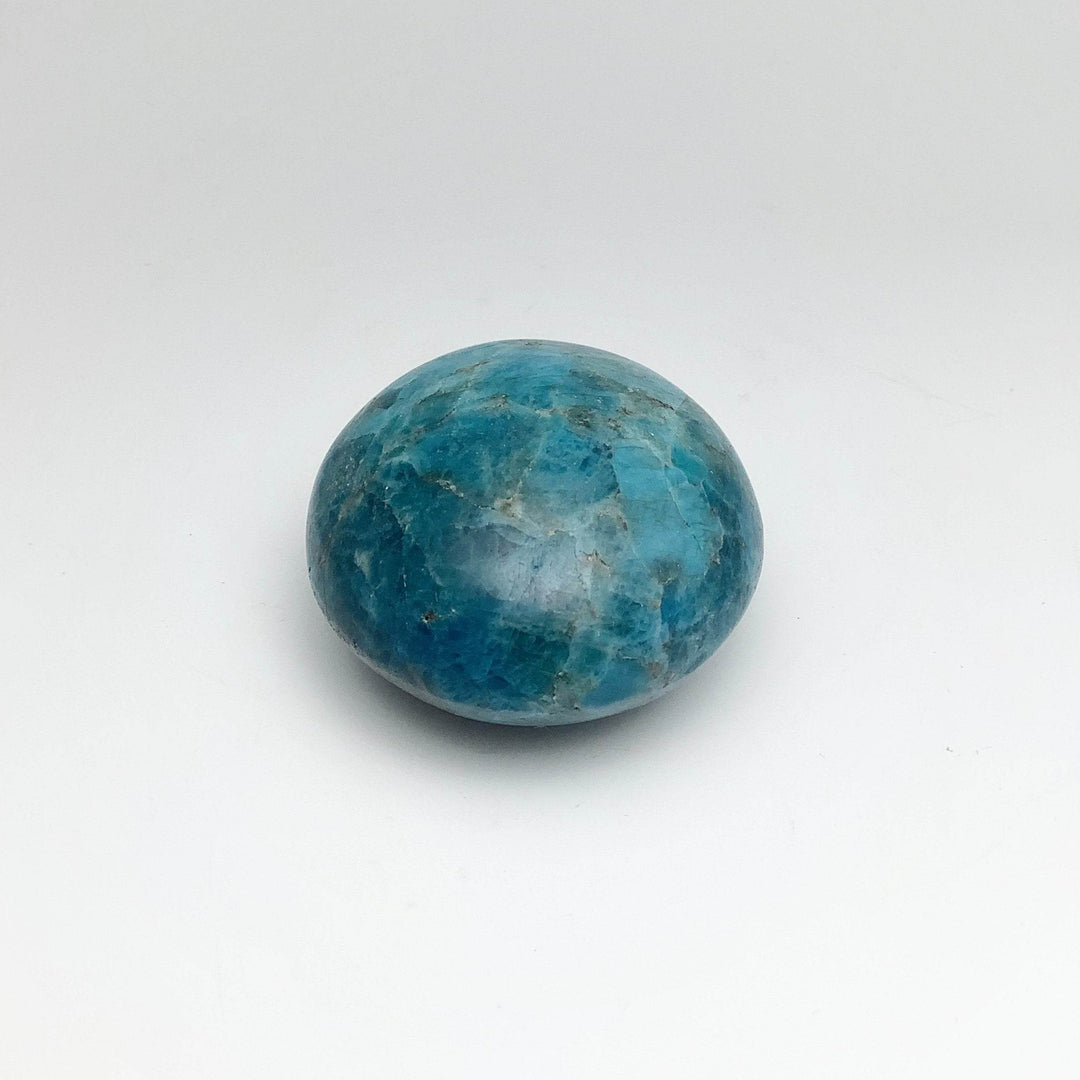 Blue Apatite Tumble-Rocks and Gems Canada