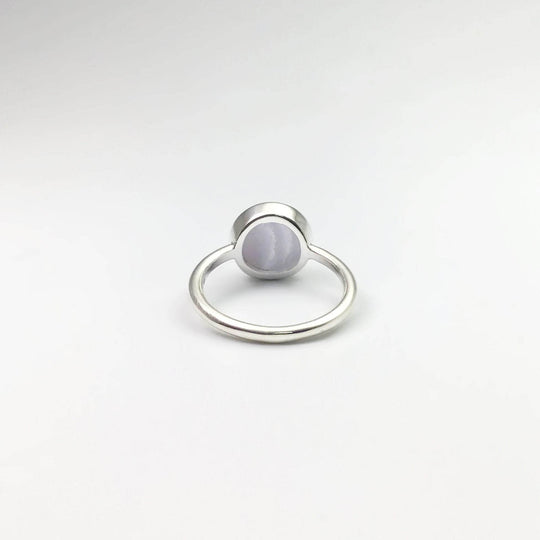 Blue Lace Agate Ring-Rocks and Gems Canada