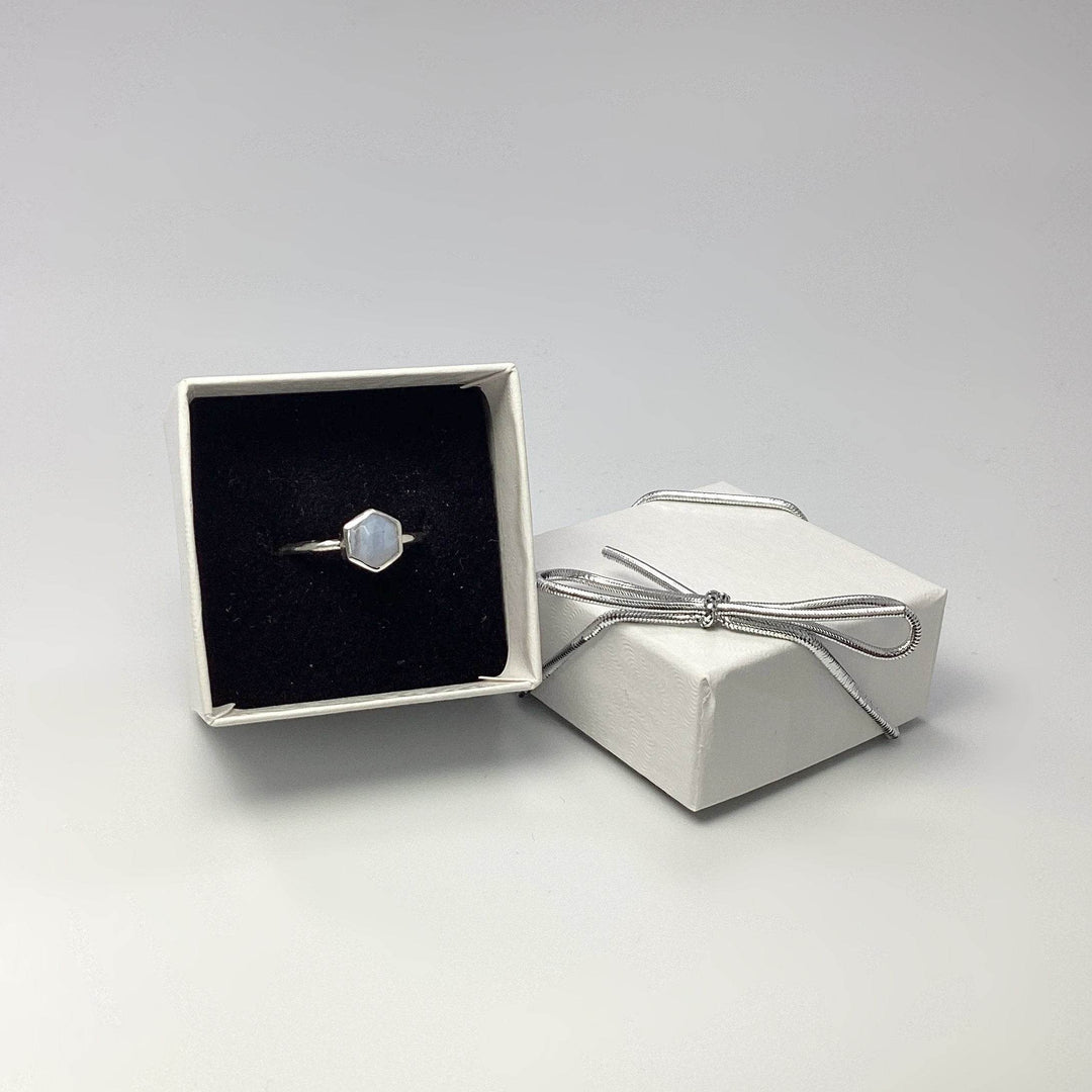 Blue Lace Agate Ring-Rocks and Gems Canada