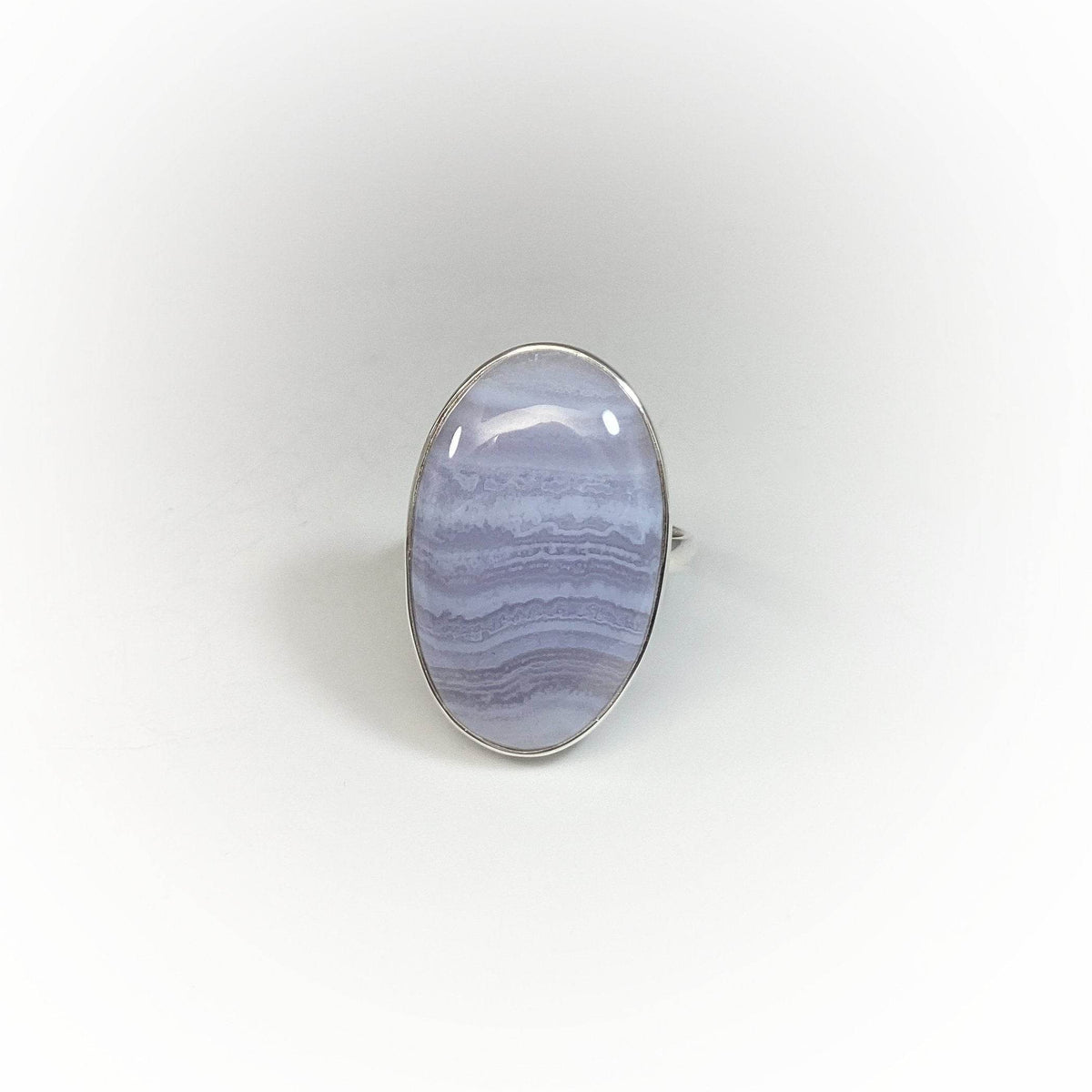 Blue Lace Agate Ring-Rocks and Gems Canada