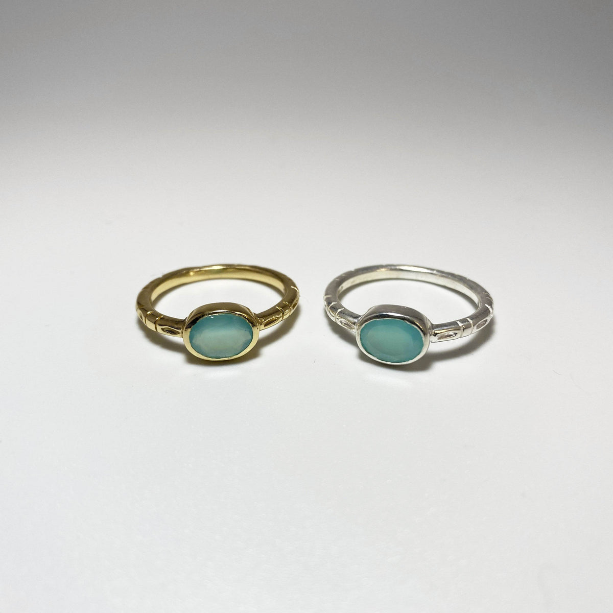 Blue Onyx Ring-Rocks and Gems Canada