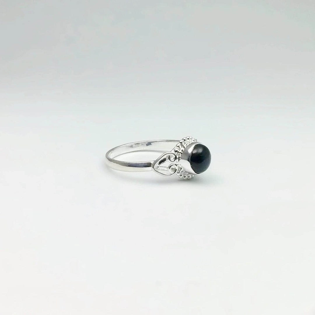 Blue Tiger Eye Ring-Rocks and Gems Canada