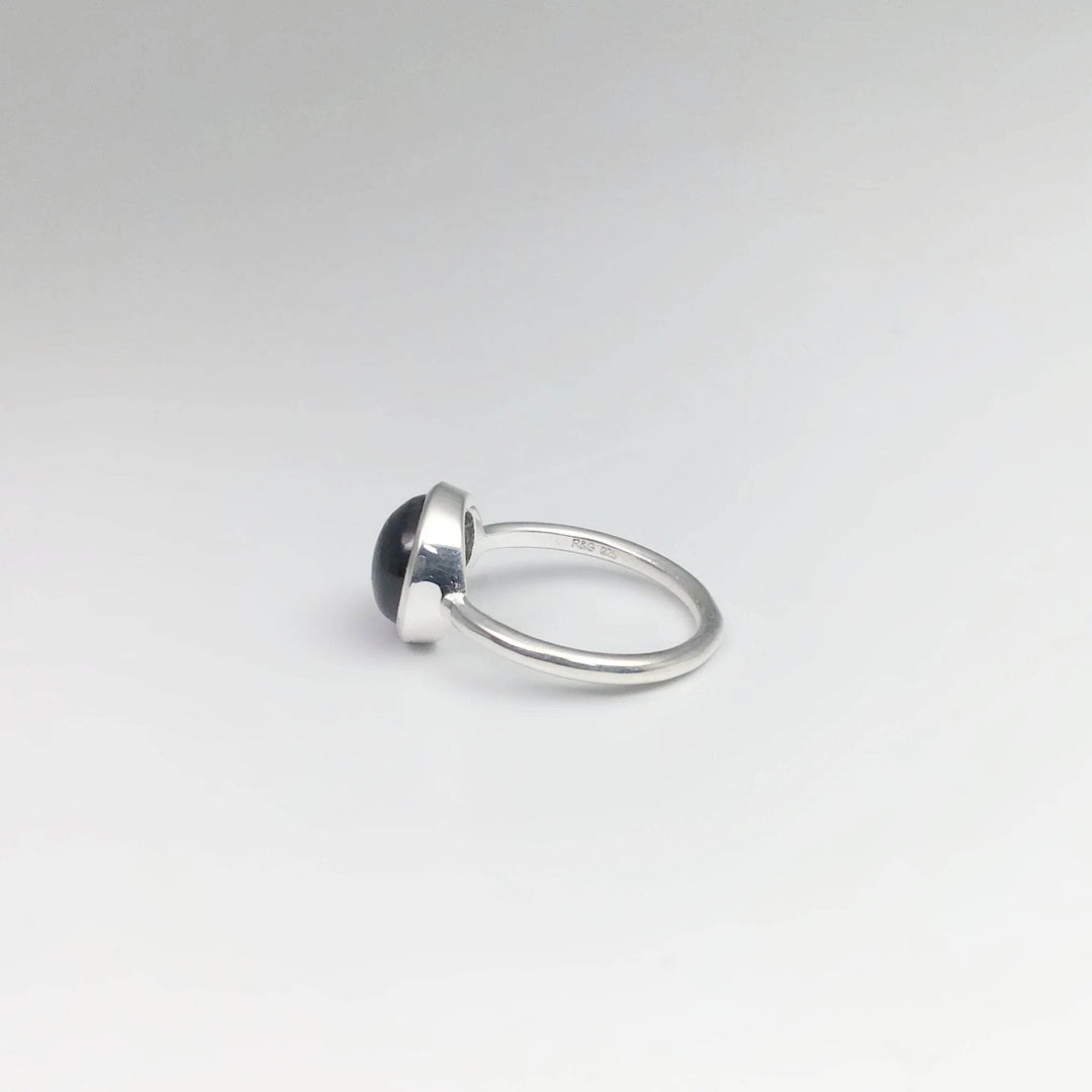 Blue Tiger Eye Ring-Rocks and Gems Canada