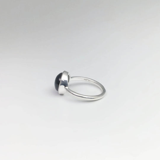 Blue Tiger Eye Ring-Rocks and Gems Canada