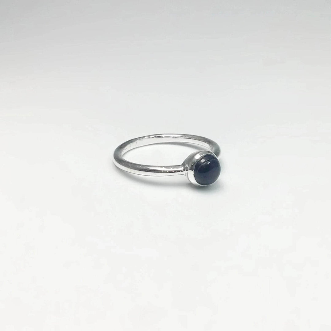 Blue Tiger Eye Ring-Rocks and Gems Canada