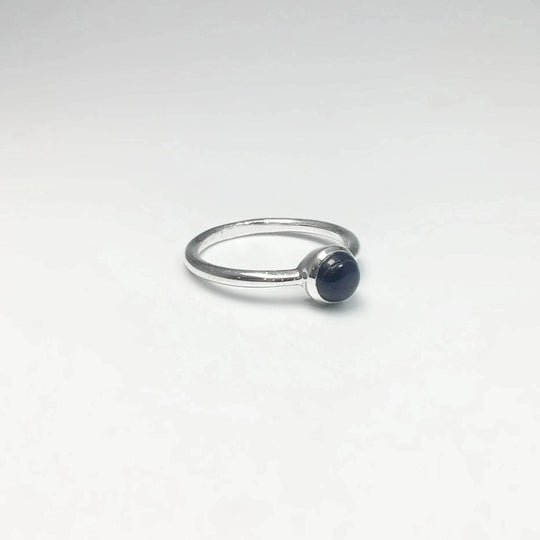 Blue Tiger Eye Ring-Rocks and Gems Canada