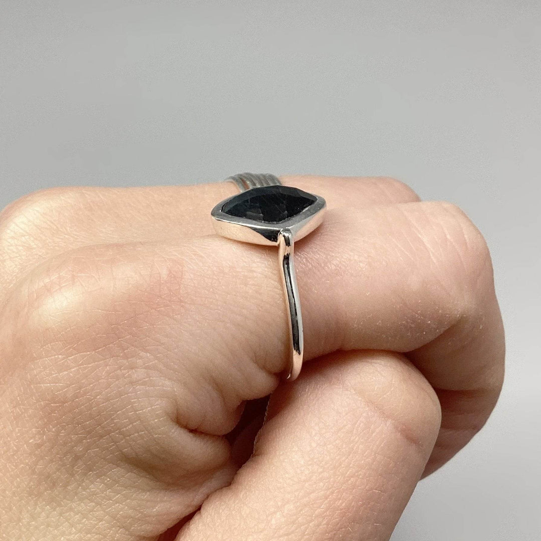 Blue Tiger Eye Ring-Rocks and Gems Canada
