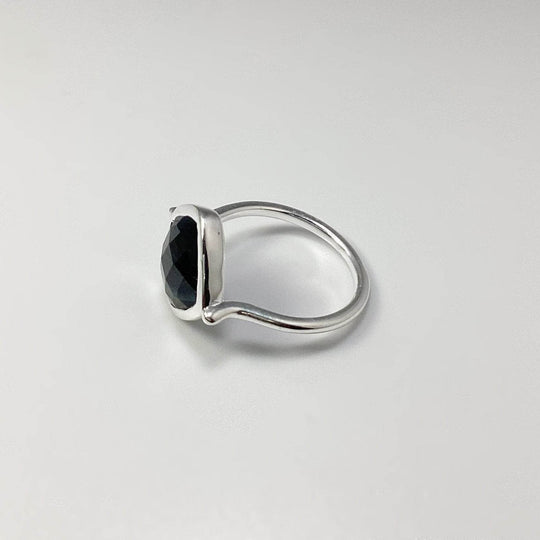 Blue Tiger Eye Ring-Rocks and Gems Canada