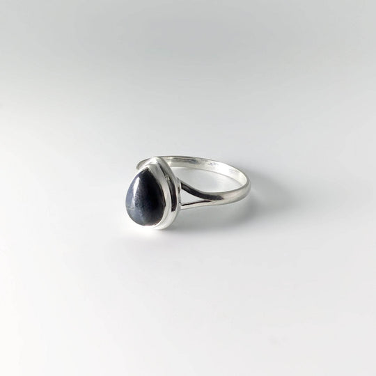 Blue Tiger Eye Ring-Rocks and Gems Canada