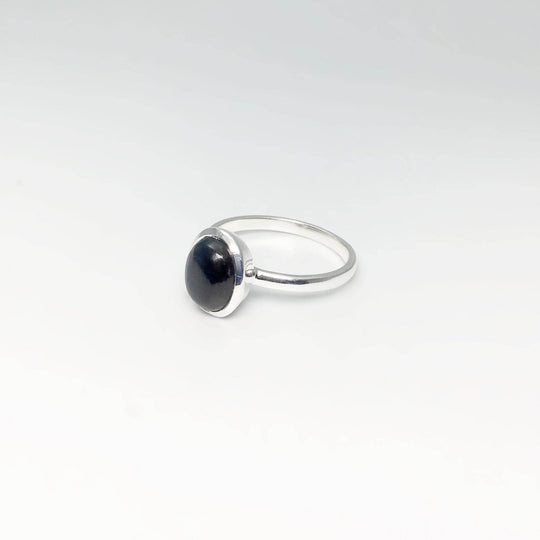 Blue Tiger Eye Ring-Rocks and Gems Canada