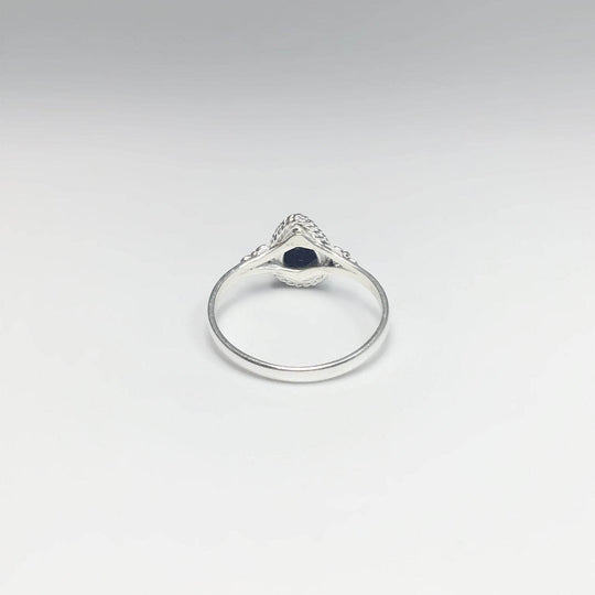 Blue Tiger Eye Ring-Rocks and Gems Canada