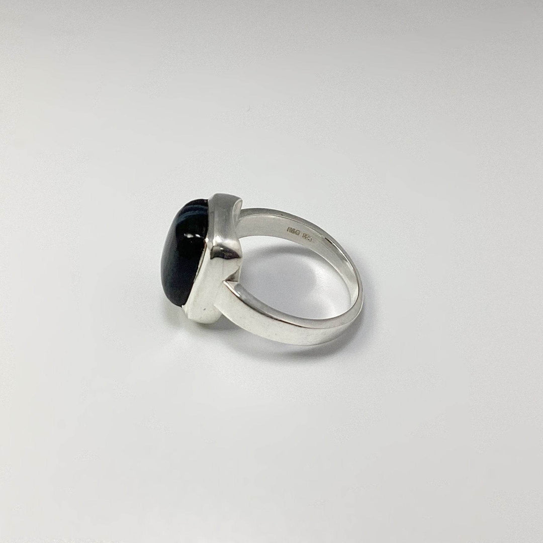 Blue Tiger Eye Ring-Rocks and Gems Canada