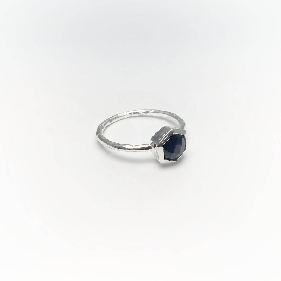 Blue Tiger Eye Ring-Rocks and Gems Canada