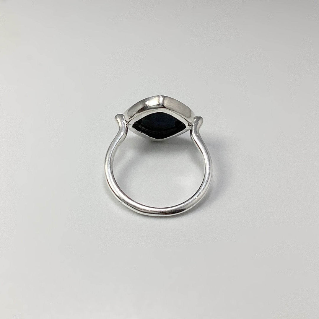 Blue Tiger Eye Ring-Rocks and Gems Canada