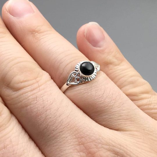 Blue Tiger Eye Ring-Rocks and Gems Canada