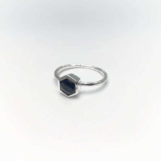 Blue Tiger Eye Ring-Rocks and Gems Canada