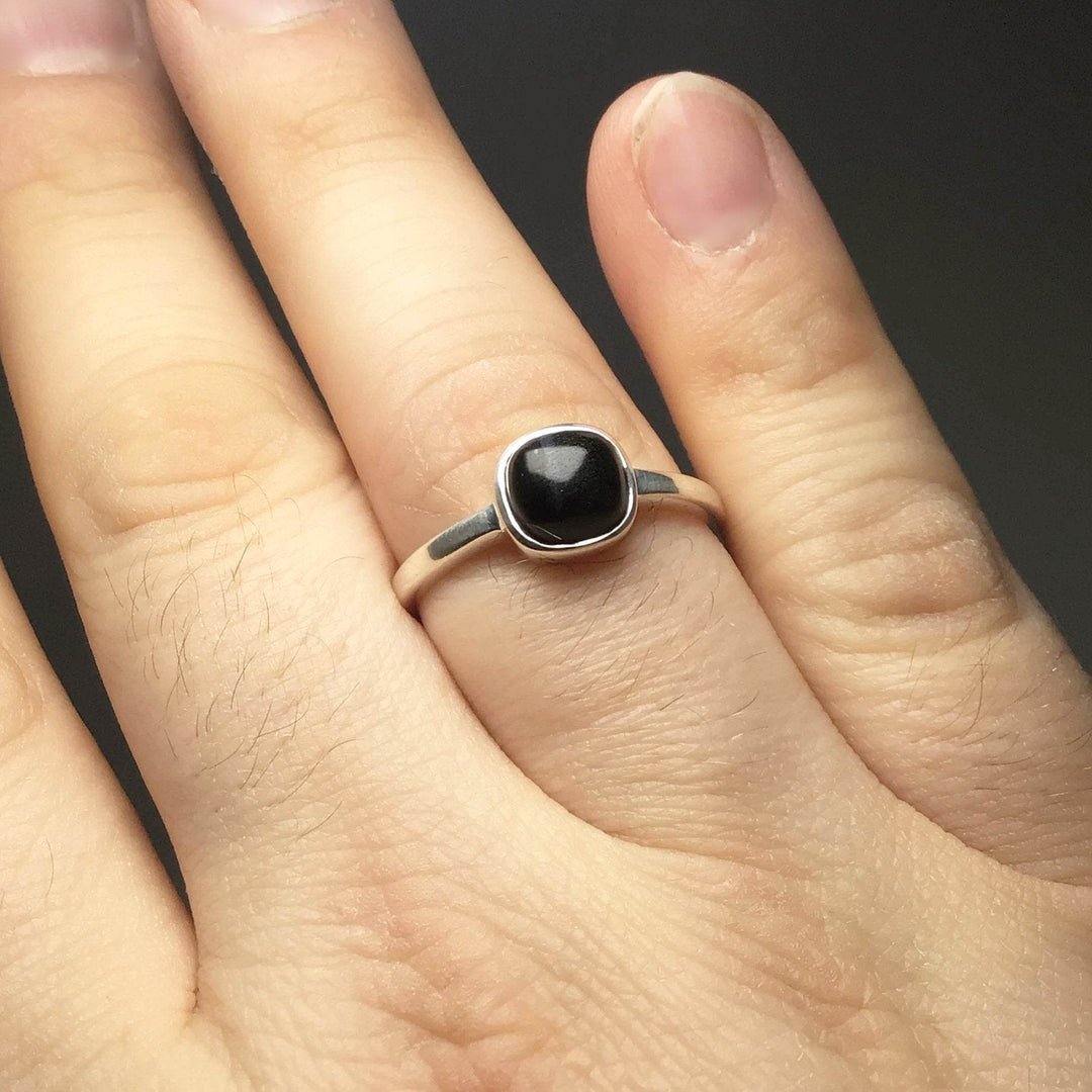 Blue Tiger Eye Ring-Rocks and Gems Canada