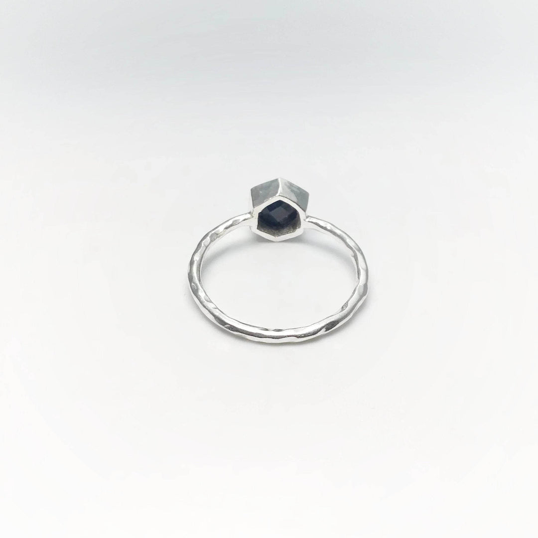 Blue Tiger Eye Ring-Rocks and Gems Canada