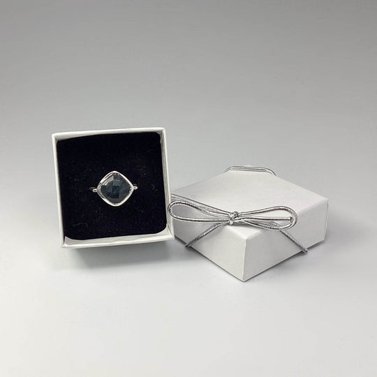 Blue Tiger Eye Ring-Rocks and Gems Canada