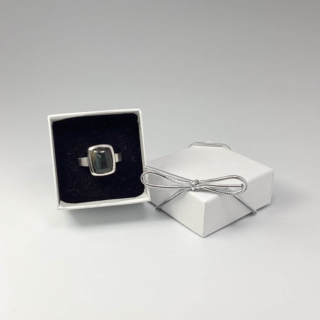 Blue Tiger Eye Ring-Rocks and Gems Canada