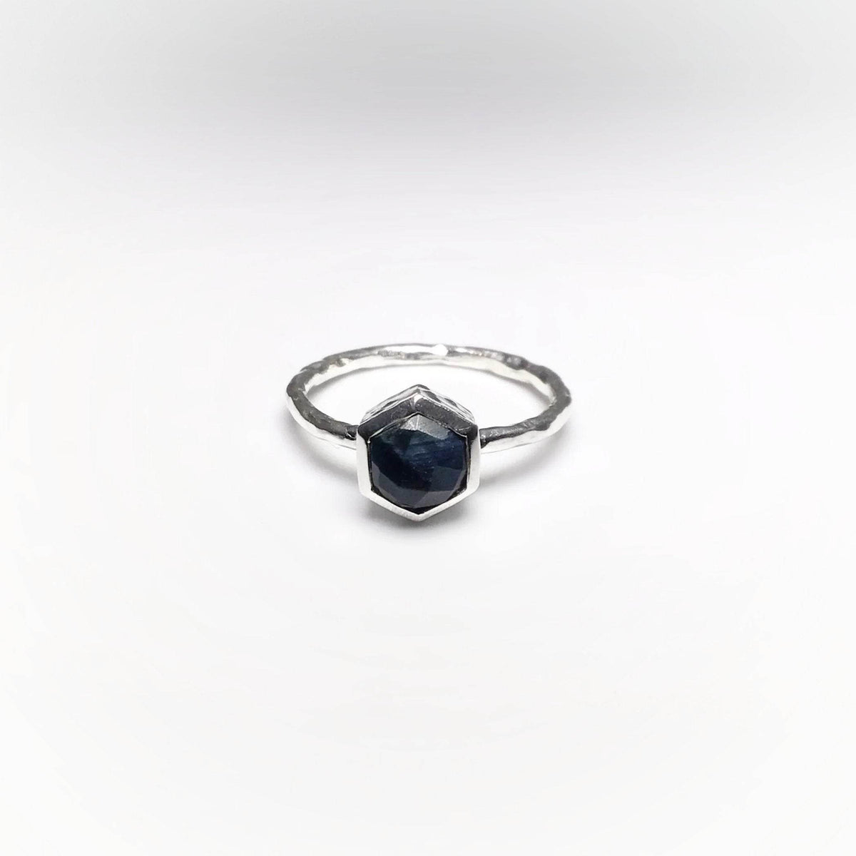 Blue Tiger Eye Ring-Rocks and Gems Canada