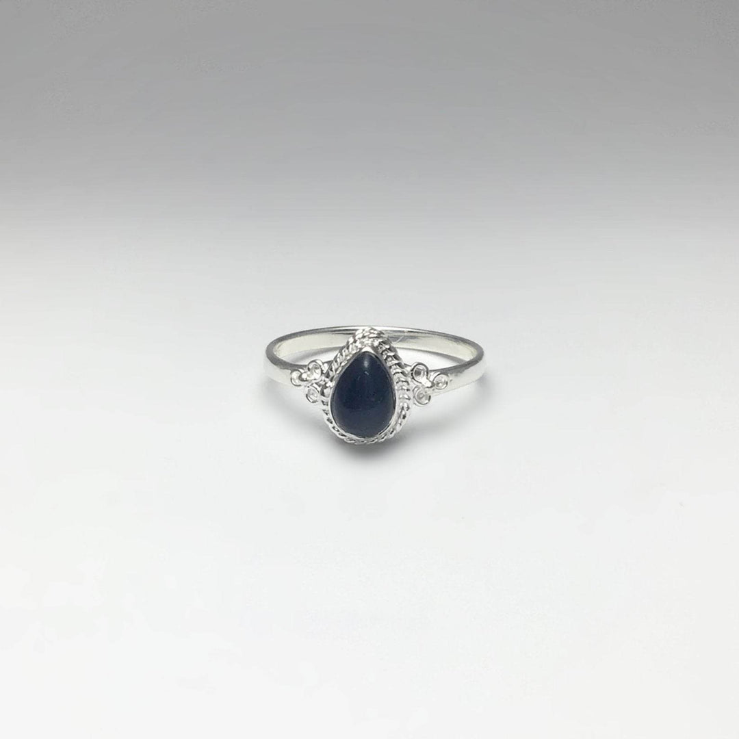Blue Tiger Eye Ring-Rocks and Gems Canada