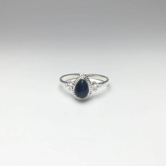 Blue Tiger Eye Ring-Rocks and Gems Canada