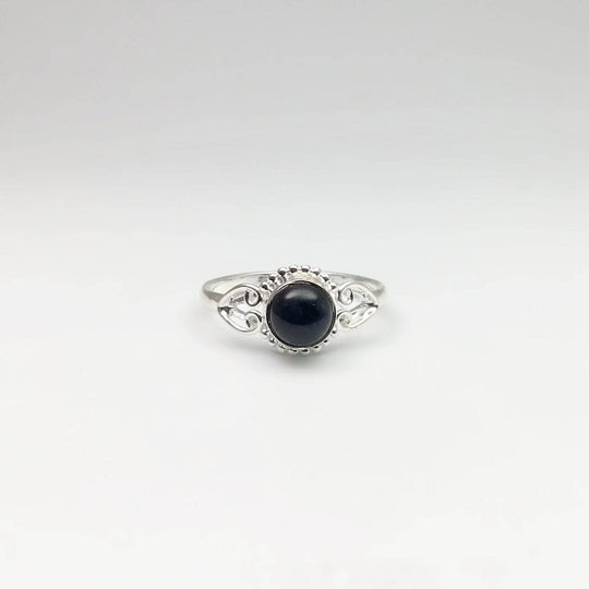 Blue Tiger Eye Ring-Rocks and Gems Canada