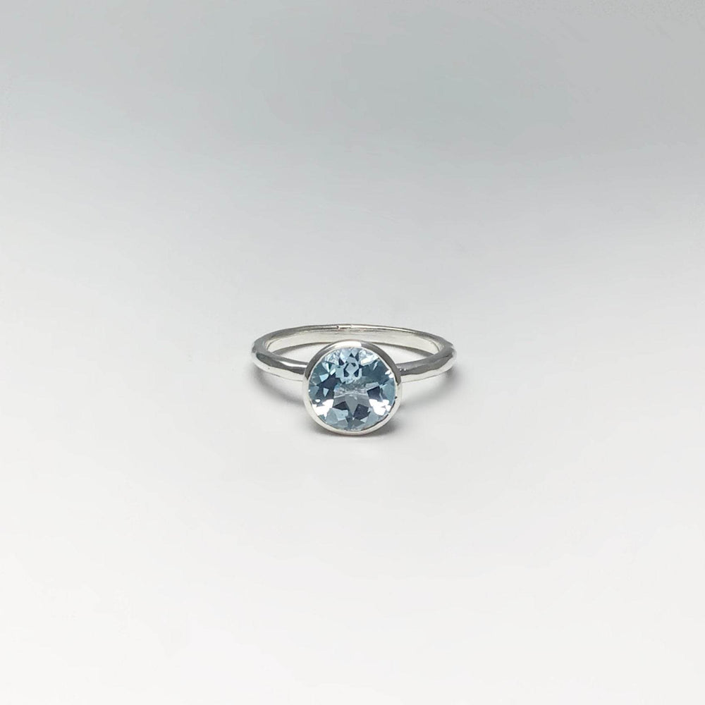 Blue Topaz Ring-Rocks and Gems Canada