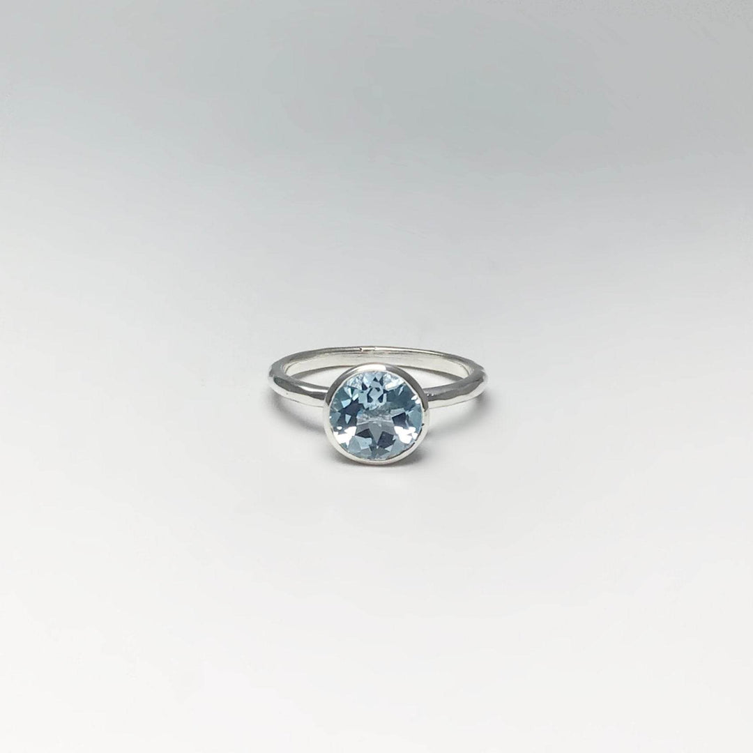 Blue Topaz Ring-Rocks and Gems Canada