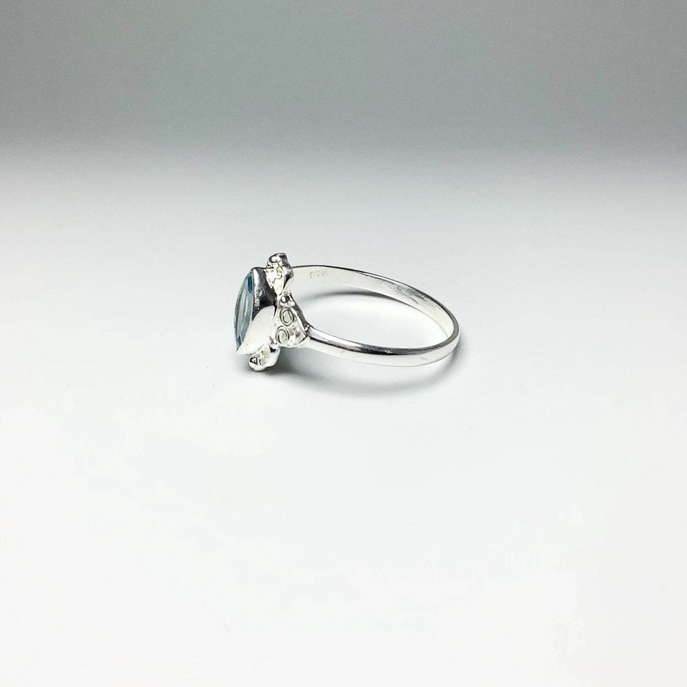 Blue Topaz Ring-Rocks and Gems Canada