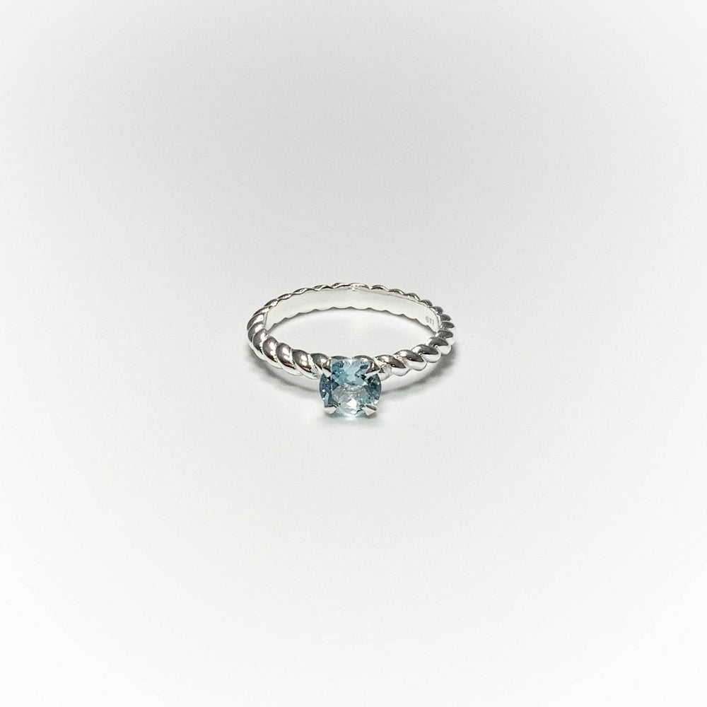 Blue Topaz Ring-Rocks and Gems Canada