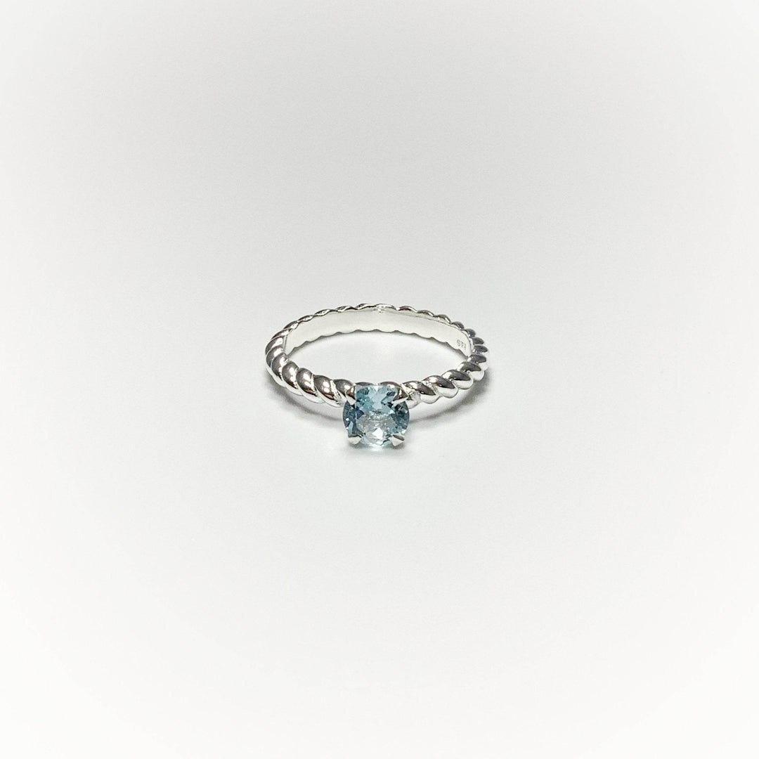 Blue Topaz Ring-Rocks and Gems Canada